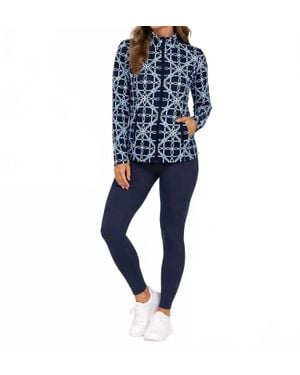 Lulu-B High-Rise Leggings - Blue