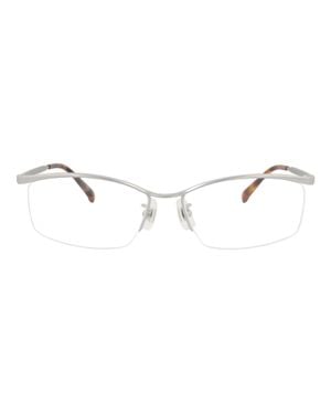 dunhill Square-Frame Titanium Optical Frames - Metallic