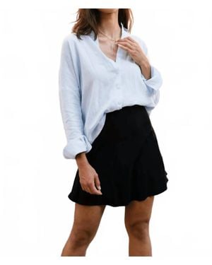 Natalie Busby Closet Hero Long Sleeve Shirt - White