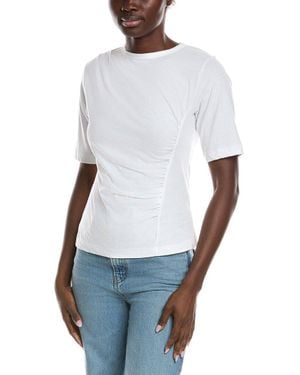 Derek Lam 10 Crosby Frederic Ruched T-Shirt - White