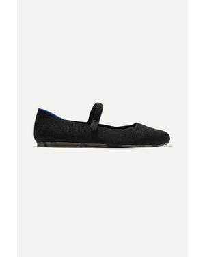 Rothy's The Square Mary Jane Flats - Black