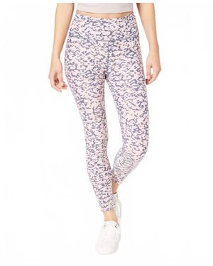 Calvin Klein Activewear Lynx Print High Waist Ankle Leggings - Multicolor