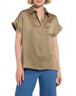 Lyssé Telma Dolman Sleeve Shirt - Multicolor