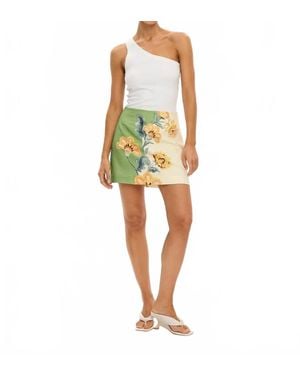 Kivari Lotte Mini Skirt - Yellow
