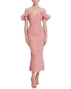 Marchesa Cocktail Dress - Pink
