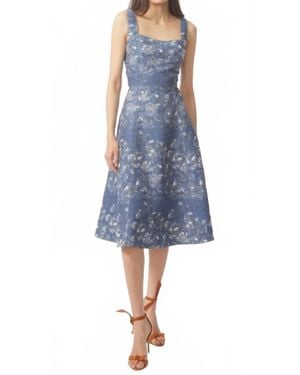 Gilner Farrar Paola Dress - Blue