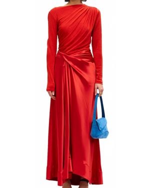 Acler Hertfordshire Maxi Dress - Red