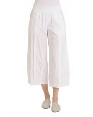XCVI Benson Cropped Pants - White
