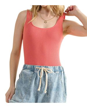 And The Why Something Good Is Happening Bodysuit - Red