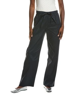 Rag & Bone Logan Linen-Blend Beach Pant - Black