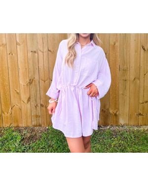 Elan Reign Tunic Dress - Green