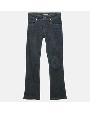 Burberry Denim Boot Leg Jeans S Waist 25" - Blue