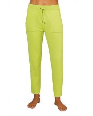 French Kyss Solid Jogger - Yellow