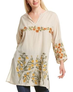 XCVI Vera Cover-Up Top - Natural