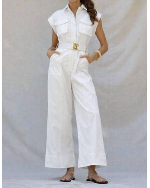 EB Luxe Mireya Jumpsuit - White