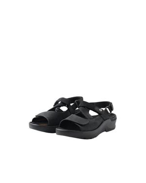 Wolky Lisse Lightweight Sandal - Black