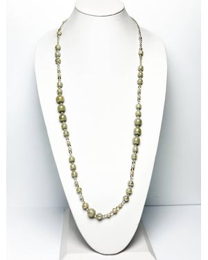 Antica Murrina Glass Long Necklace - Blue