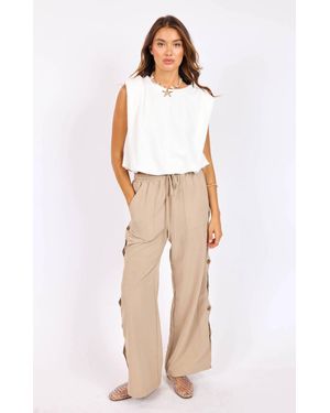 Sadie & Sage Natural Roots Button Pants