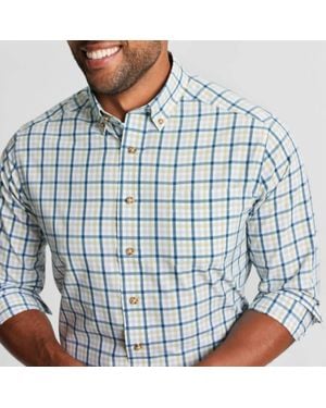 Genteal Aldridge Performance Sport Shirt - Blue