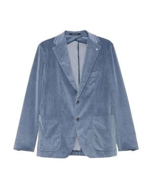Tagliatore Corduroy Blazer - Blue
