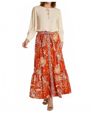 CK BRADLEY Tantivy Skirt - Red