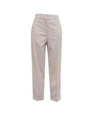 Proenza Schouler High-Rise Carrot Pants - Gray