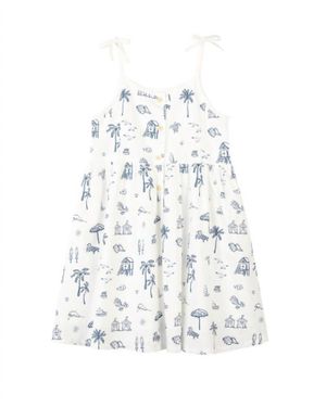 VIGNETTE Girl's Marina Dress - White