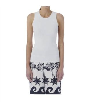 Le Superbe Tanks A Lot - White