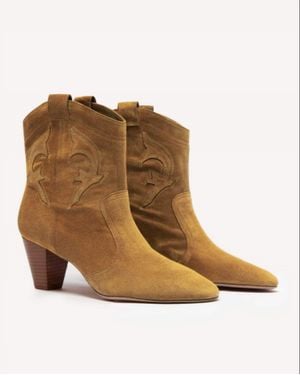 Ba&sh Casey Ankle Boots - Brown