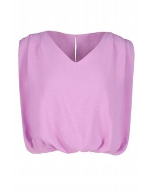 Bishop + Young Serafina Off Shoulder Top - Pink