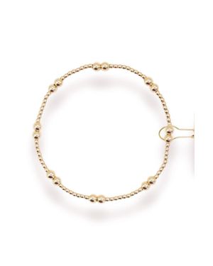 Beaded Blondes Leah Bracelet - Metallic