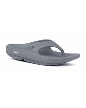 OOFOS Ooriginal Thong Sandal - Black