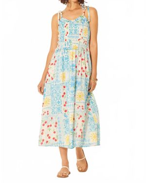 Bila77 Fairfax Midi Dress - Blue