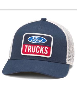 American Needle Ford Twill Valin Patch Hat - Blue