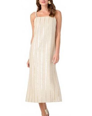 Trina Turk Marita Three Dress - Natural