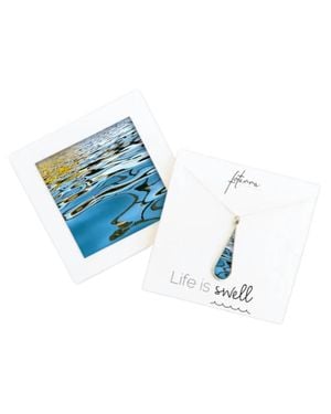 Foterra Jewelry Ripples Necklace - Blue