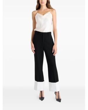 Cinq À Sept Maesa Colorblock Pants - Black