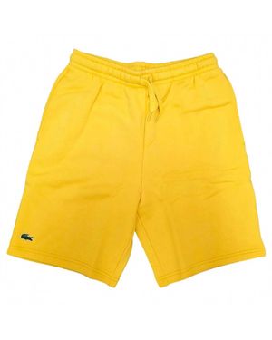 Lacoste Sport Fleece Short - Yellow