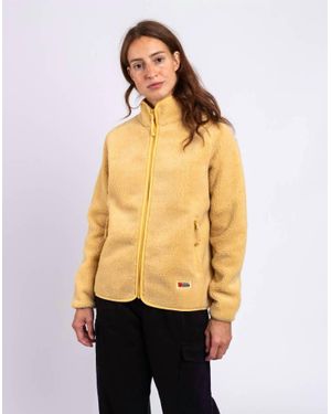 Fjallraven Vardag Pile Fleece Jacket - Natural