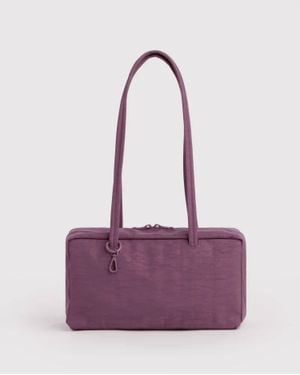 BAGGU Nylon Bowler Bag - Purple