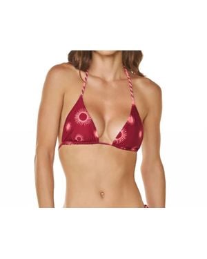 Dulzamara Copacabana Triangle Bikini Top - Black