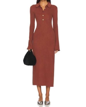 Nation Ltd Rennie Dress - Red