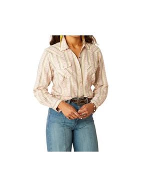 Ariat Alyssa Long Sleeve Shirt - Blue