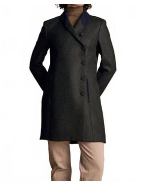 Jack Murphy Robin Tweed Coat - Black
