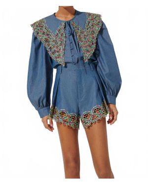 Celiab Rocio Shorts - Blue