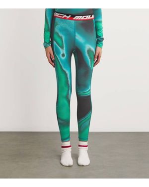 Aztech Mountain Next To Skin Ski Leggings - Green