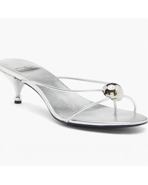Jeffrey Campbell Preciosa Open Slide Sandal - White