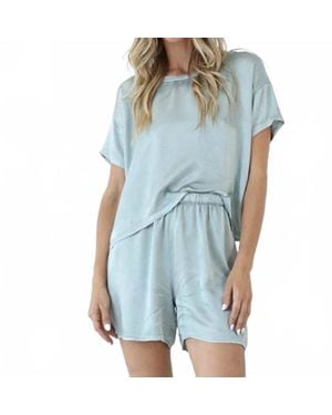 PJ Harlow Mo Loose Boxer Short - Blue