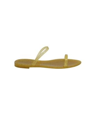Stuart Weitzman Sawyer Jelly Sandals - Yellow