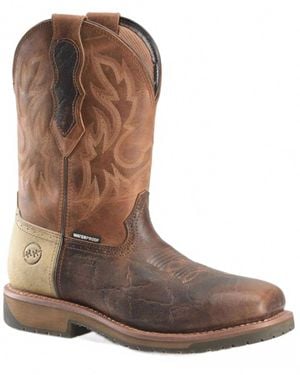 Double H Boot Outlook Boot - Brown